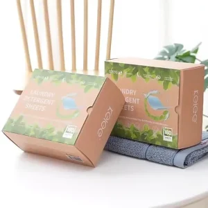 KELEE Fully Dissolved Eco Friendly Biodegradable Laundry Detergent Sheet Laundry Detergent Eco Sheets