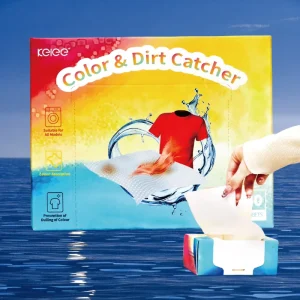 KELEE Laundry Color Grabber No Mess Color Absorbing Dirt Catcher Sheets Disposable Color Protection Dye Trapping Sheet