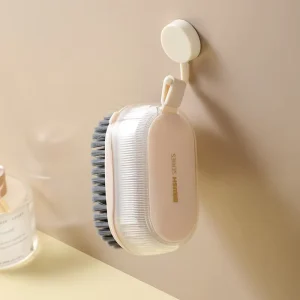 LOW MOQ Bathroom Kitchen Accessories Super Cleaning Ability Hand Laundry Cleaning Brush for Clothes & Shoes Made PP Material