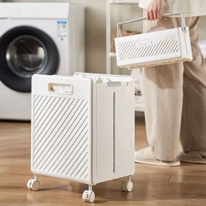 Laundry Basket Multi-functional Portable Dirty Clothes Household Large Capacity Foldable Sundries Bathroom Storage Basket