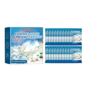 Laundry Cleaning Tablets Removes Stains and Grease Protects Fabrics Softens Fresh Scent