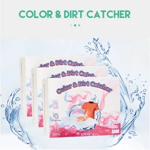 Laundry Color Grabber Sheets Dye Trapping Tablets Skin Friendly Color Protecting Disposable Dirt Grabber Laundry Sheets