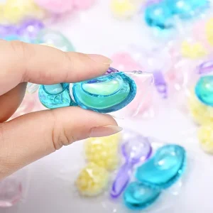 Laundry Detergent Beads 3 in 1 Detergent Concentrate Laundry Pods Lasting Fragrance Beads Eco friendly
