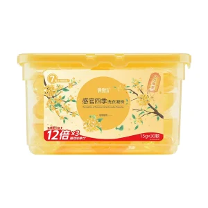 Laundry Detergent Beads Washing Pods Manufacturer Osmanthus Laundry Gel Ball Pacs