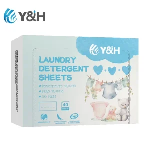 Laundry Detergent Sheets Eco Friendly Sheets with Probiotic Enzymes OdorRemoving Detergent Strips Healthy Laundry System