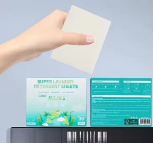 Laundry Detergent Sheets Essential Series Gentle on Hand and Clothes