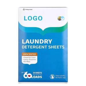 Laundry Detergent Sheets Plastic Free