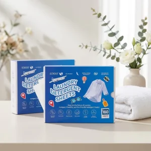 Laundry Detergent Strips Eco Friendly Deep Cleaning Sheeets Biodegradable Laundry Detergent Strips Paper Sheet