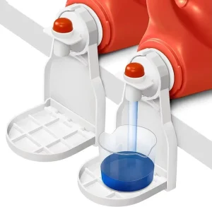 Laundry Detergent Universal Organizer Soap Dish Accessories Drip Collector Cup Holder Fabric Softener Rack Spill