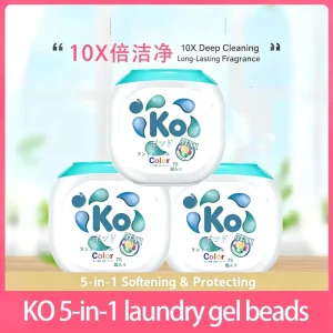 Laundry Gel Beads 5 in 1 Fragrance long lasting fragrance beads strong stain removal antibacterial mite removal