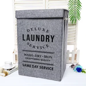 Laundry Hamper With Lid and Removable Laundry Bags Large Collapsible 2 Dividers Dirty Clothes Basket With Handles Black