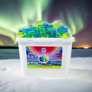 Laundry Pod Washing Clothes Perfume Deep Clean Stain Removal China Factory ISO 9001 High Quality Blend Enzymes Fresh Fragrance