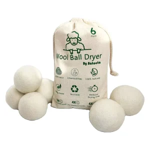 Laundry Products Trending Handmade XL 6 Pack Laundry Set Wool Washer Dryer Balls Wool
