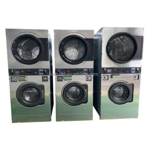 Laundry Shops Hotel Laundromat Using Covering Washer and Dryer Sets