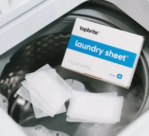 Laundry Stain Remover Tablet Eco Friendly Laundry Sheet 11*14cm Long Lasting Fragrance Detergent Paper