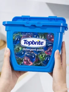 Laundry Washing Detergent Gel Pods 15g 20g Liquid Water Soluble Clothes Perfume Customized OEM ODM