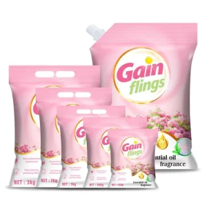 Lavender 500G Portable Washing Powder Washing Powder Bulk Washing Powder OEM ODM