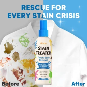 Liquid Stain Treater Spray Newborn Food Grease Coffee Laundry No Dry Cleaning Beauty Personal Care Liquid Stain Treater Spray