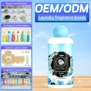 Long Lasting Rose Scent Laundry Scent Beads OEM Customizable Fabric Scent Booster Household Cleaning Products Laundry Products