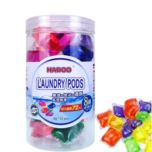 Low Price 3 in 1 Laundry Pods Cloth Washing Deep Clean Detergent Capsules for Apparel Color Perfume Customized