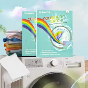 MSDS OEM Private Label Anti dye Fabric Color Catcher Sheets for Mixed Wash Color Protection Laundry Grabber Sheets