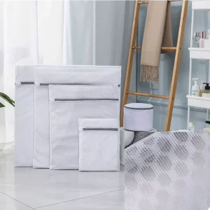 Mesh Laundry Bag Reusable Clothes Bra Shoes Wash Bag Bathroom Laundry Bags