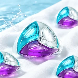 Microcapsule Slow Release Laundry Pods 72H Lasting Scent Deep Clean Anti Mite All in One Gel Beads