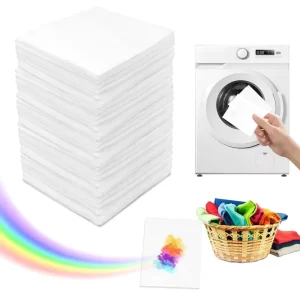 Mixed Wash Friendly Color Absorbing Sheets Laundry Color Catcher Sheets Gentle on All Fabrics