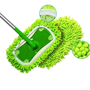 Multi Function Aluminum Microfiber Chenille Mop Pad Soft Washable Reusable Dust Duster Slipper Shoes Cover Home Cleaning