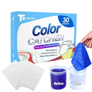 Multi Functional Disposable Eco Friendly Color Absorbing Film Laundry Degradable Sheets for Apparel Color Grabber Catchers