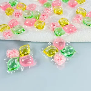 Multi Purpose Disposable Laundry Pods with Fresh Scent Effective Cleaning and Odor Elimination for Apparels