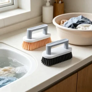 Multi Purpose Laundry Brush Soft Hair Brush Household Decontamination Pet Laundry Tools PP Plastic Material Gentle on Clothes