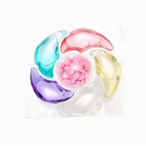 Multi chamber Laundry Beads convenient Single use Liquid Laundry Detergent fabric Softener Granular Laundry Detergent fragrance