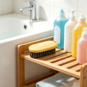 Multifunctional Minimalist Bracket Laundry Brush Clothes Washing Brush Plastic Hand Washing Brush