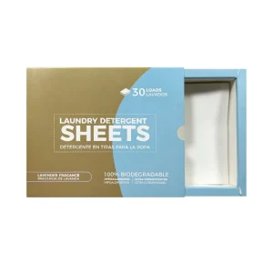 Natural 30 Laundry Sheets 60 Loads Plant Extract Laundry Detergent Sheets