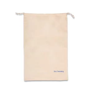 Natural Canvas Laundry Hotel Bag with Logo