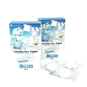 Natural Deodorizing Laundry Detergent Tablets with Solid Plant Extracts Lavender Lemon Fragrance for Apparel Use