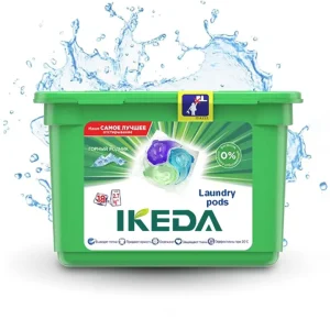 Natural Disposable Laundry Detergent Pods with Film Packaging for Liquid Capsules