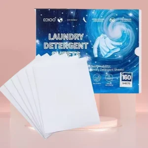 Natural Plant Laundry Sheets Eco Friendly Laundry Detergent Sheets Strips