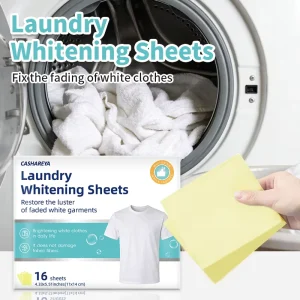 New Arrival Lightweight Disposable Clothes Brightener Anti Yellowing Laundry Whitening Tablets Concentrated Bleaching Apparel