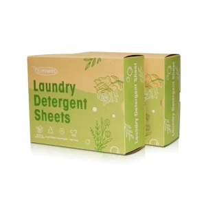 New Trend Eco Friendly Laundry Detergent Sheets No Mess OEM ODM Customize Zero Waste