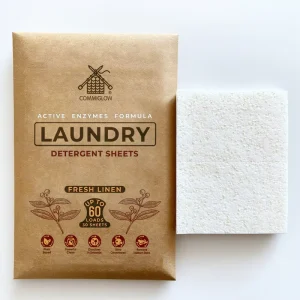 NuoHui Biodegradable Liquidless Natural Long Lasting Fragrance Washing Strips Eco Friendly Laundry Detergent Sheets