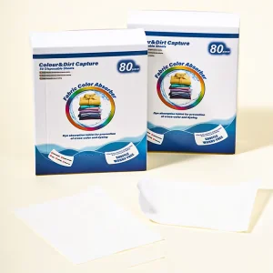 OEM Color Grabber Disposable Catcher Laundry Color Absorbing Color and Stain Capture Sheets