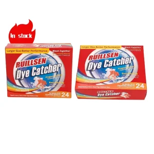 OEM Color Grabber Disposable Catcher Laundry Color Absorbing Color and Stain Capture Sheets