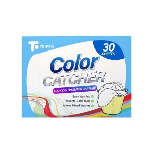 OEM Disposable Laundry for Sheets Anti Cloth Dyed Leaves 30 Sheets for Apparel Laundry Color Removal