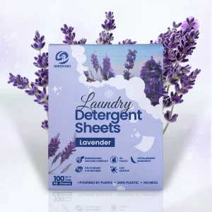 OEM Eco friendly Laundry Sheets Laundry Strips Paper Sheets Travel Size for Sensitive Skin Laundry Detergent Washing Sheets