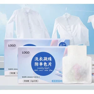 OEM Factory Eco Friendly Disposable Colour Catcher Sheets Gel Shape for Absorbing Washing Color for Apparel Detergent Laundry