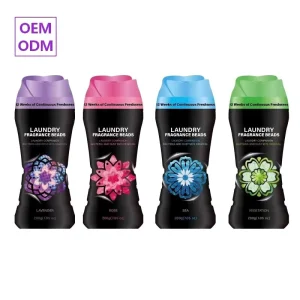 OEM Factory Eco Friendly Lavender Scent Booster Pearls Solid Perfume Beads Apparel Detergent Anti-Mite