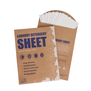 OEM Laundry Detergent Sheets Eco Friendly with Scent Deep Cleaning and Liquid Less Laundry Sheet for Household