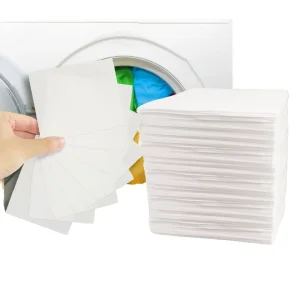 OEM New Arrival Eco friendly Solid Soap Paper Sheets Laundry Detergent Sheets 7x11cm Fresh Scent Low Foam Laundry Clothes Wash
